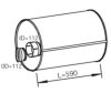 NEOPL 11063659 Middle Silencer